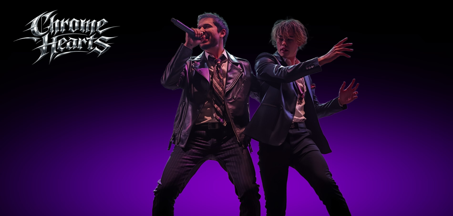 Chrome Hearts — modern rock band demo website